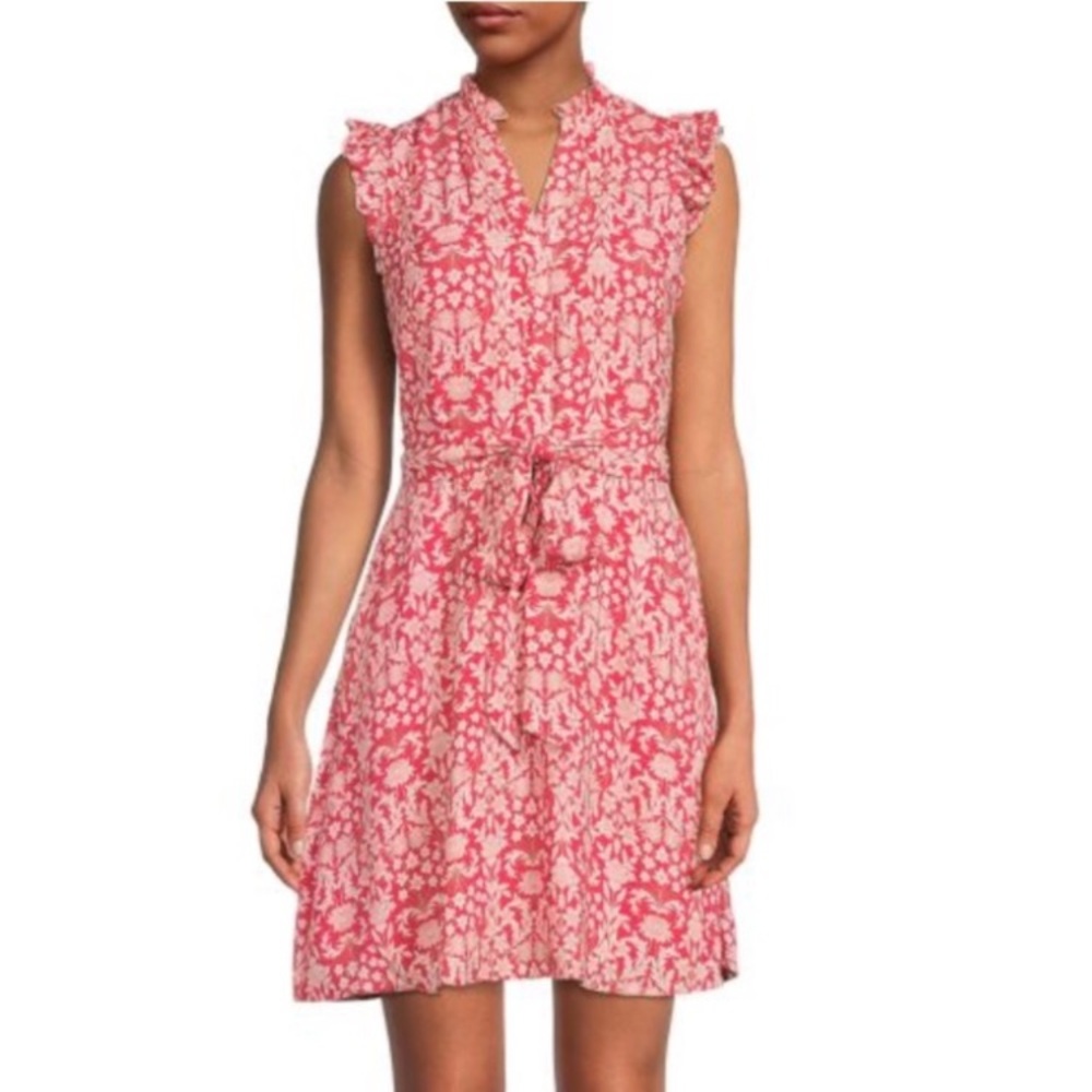 Vince Camuto Floral Midi Dress, size 2